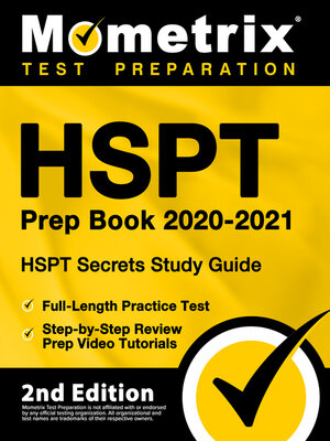 cover image of HSPT Prep Book 2020-2021